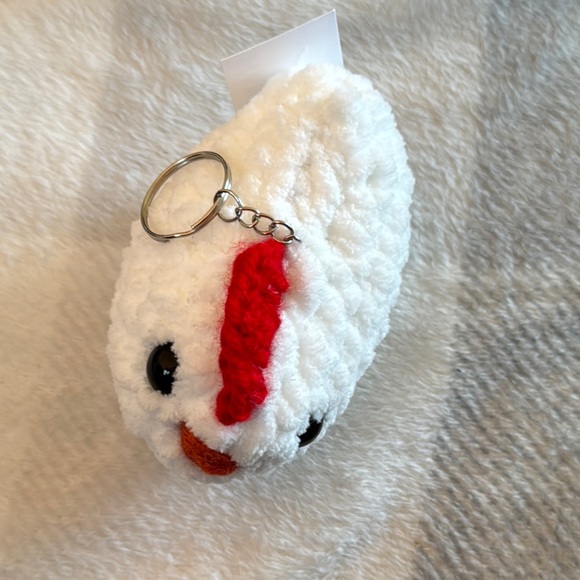 🎉Cute Chicken Crochet Keychain - Picture 3 of 5